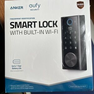 NEW in package, eufy Smart Lock Touch & Wi-Fi (Model T8520)
